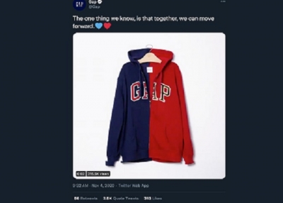 Gap ရဲ့ ရာသီစာမားကတ်တင်းကို အမေရိကန်သားများ မနှစ်ခြိုက်ခြင်း